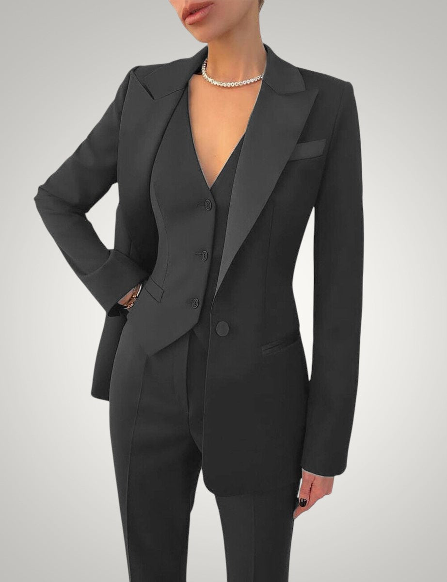 Emily | Women's Tailored Button-Front Two Piece Set
