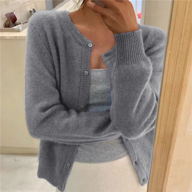 Salomea | Women's Casual Button-Down Cardigan