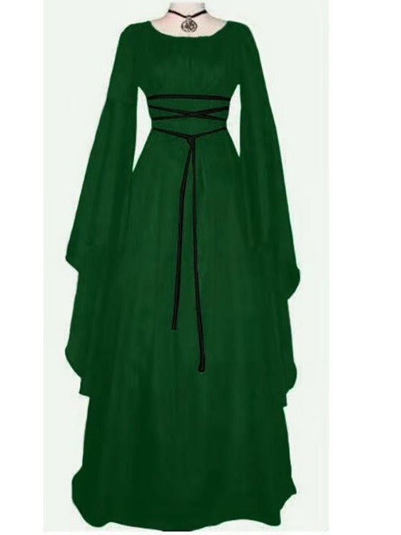 Women's Halloween Gothic Maxi Dress
