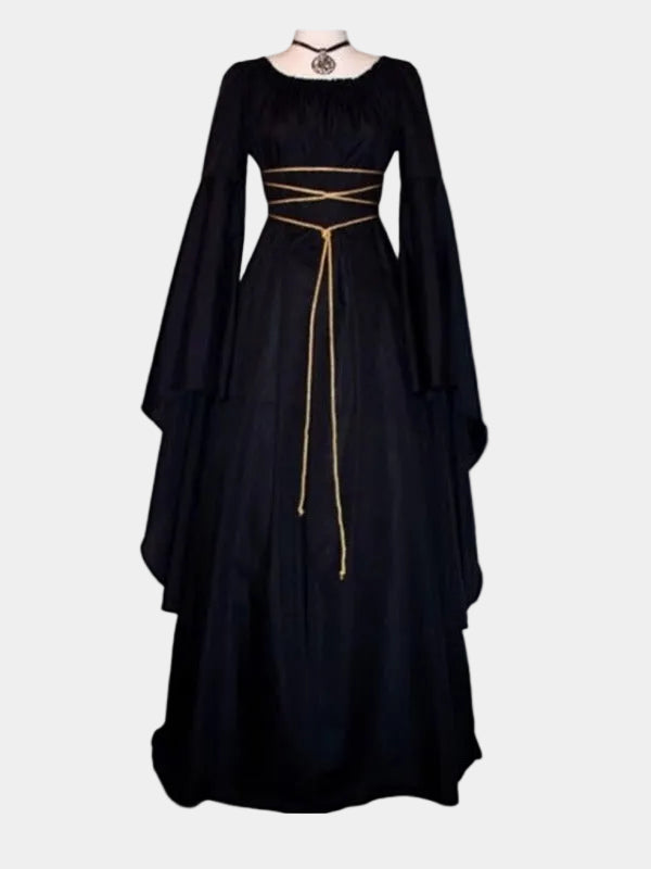 Women's Halloween Gothic Maxi Dress