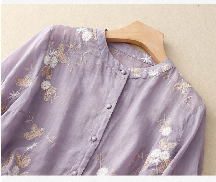 Brooke | Women’s Floral Summer Blouse
